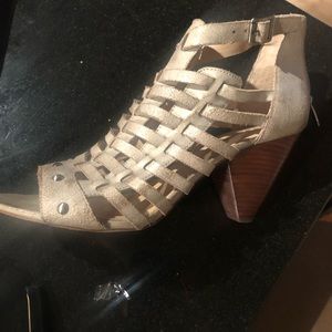Vince Camuto Strapped 3’ heels WORN ONCE
